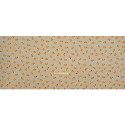 Mood Exclusive Orange Rosy and Sweet Viscose Shirting Drape