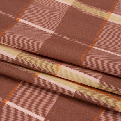 Mood Exclusive Rust Loch Lomond Cotton Poplin Folded