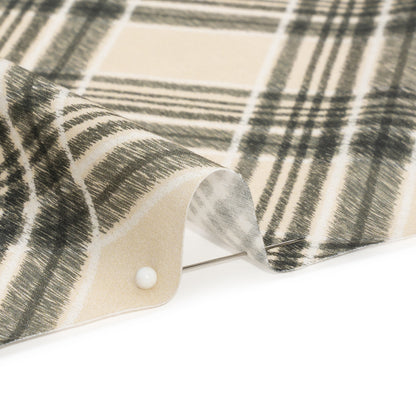 Mood Exclusive Beige Argyle Anyone Cotton Poplin Detail