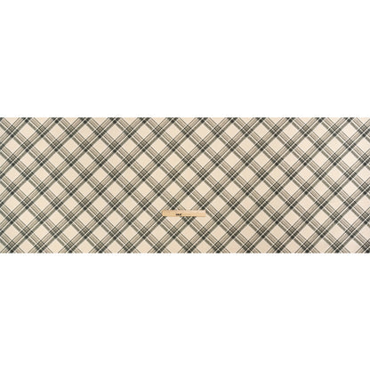 Mood Exclusive Beige Argyle Anyone Cotton Poplin Full