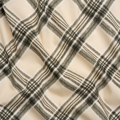 Mood Exclusive Beige Argyle Anyone Cotton Poplin