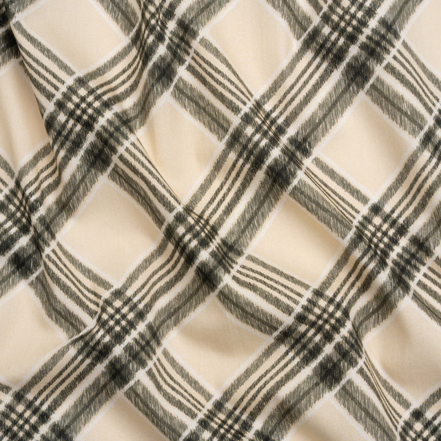 Mood Exclusive Beige Argyle Anyone Cotton Poplin