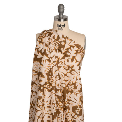 Mood Exclusive Dovetail Drawing Stretch Cotton Poplin Drape