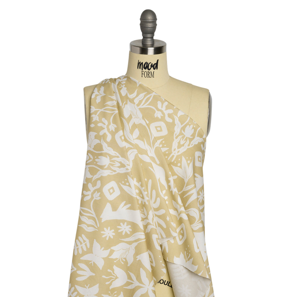 Mood Exclusive Mayor Dahl Stretch Cotton Poplin Drape