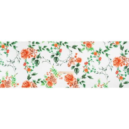 Mood Exclusive Red Roses and Hellos Cotton Voile Full