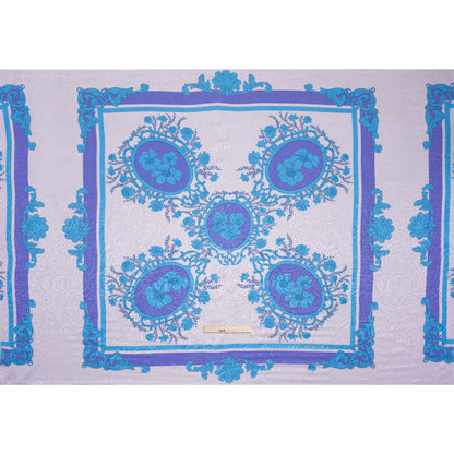 Mood Exclusive Purple Eau de Cologne Animal Rayon Jacquard Panel Drape