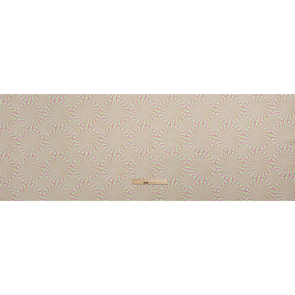 Mood Exclusive Purple Hype Hypnosis Stretch Sustainable Rayon Batiste Drape