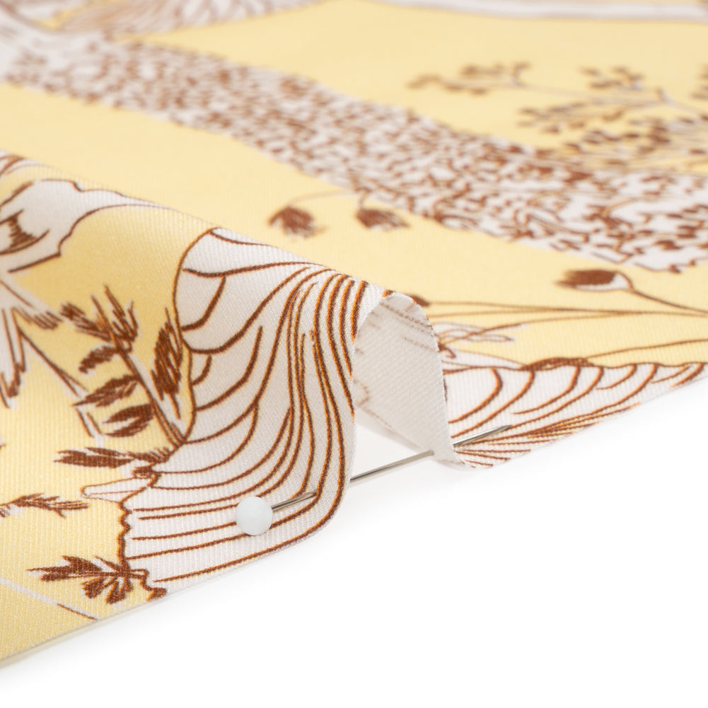 Mood Exclusive The Mushroom the Merrier Stretch Sustainable Rayon Batiste Folded