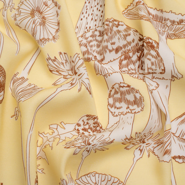 Mood Exclusive The Mushroom the Merrier Stretch Sustainable Rayon Batiste