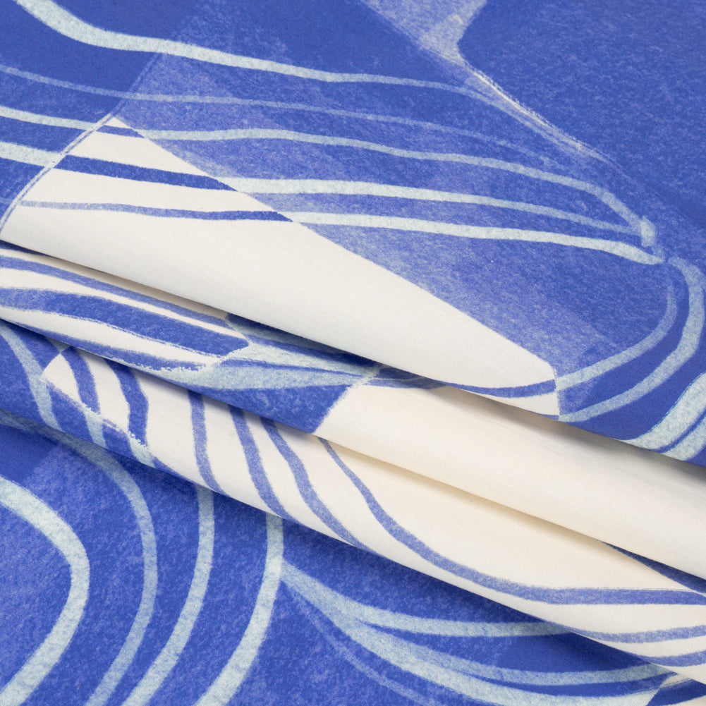 Mood Exclusive Blue Sky Circus Cotton Poplin Folded