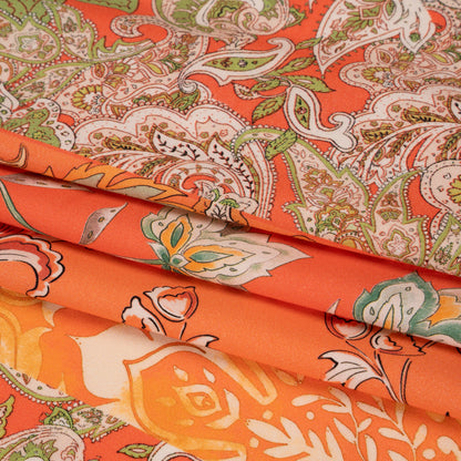 Mood Exclusive Orange Blossom Sustainable Rayon Batiste Panel Full