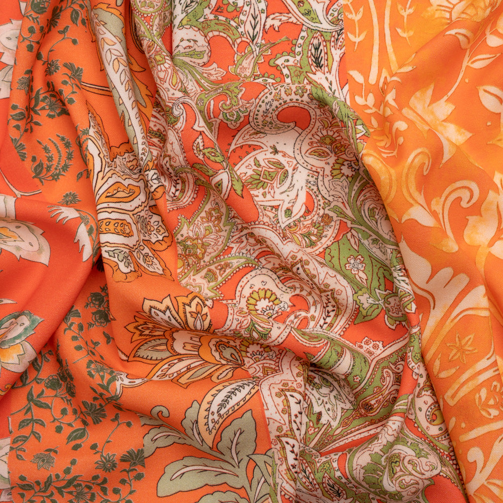 Mood Exclusive Orange Blossom Sustainable Rayon Batiste Panel