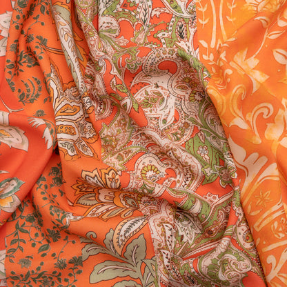 Mood Exclusive Orange Blossom Sustainable Rayon Batiste Panel