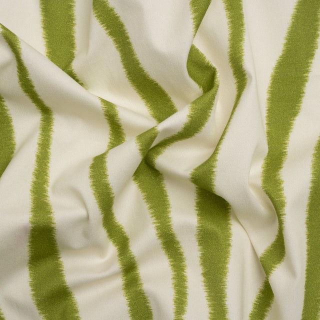 Mood Exclusive Kiwi Zebra Chic Stretch Brushed Cotton Twill