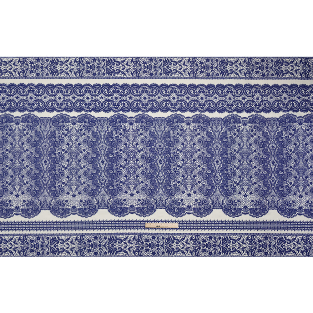 Mood Exclusive Ultramarine Two Sugar Cubes Cotton Poplin Full