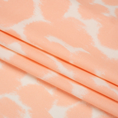 Mood Exclusive Peach Head in the Clouds Stretch Cotton Poplin Folded