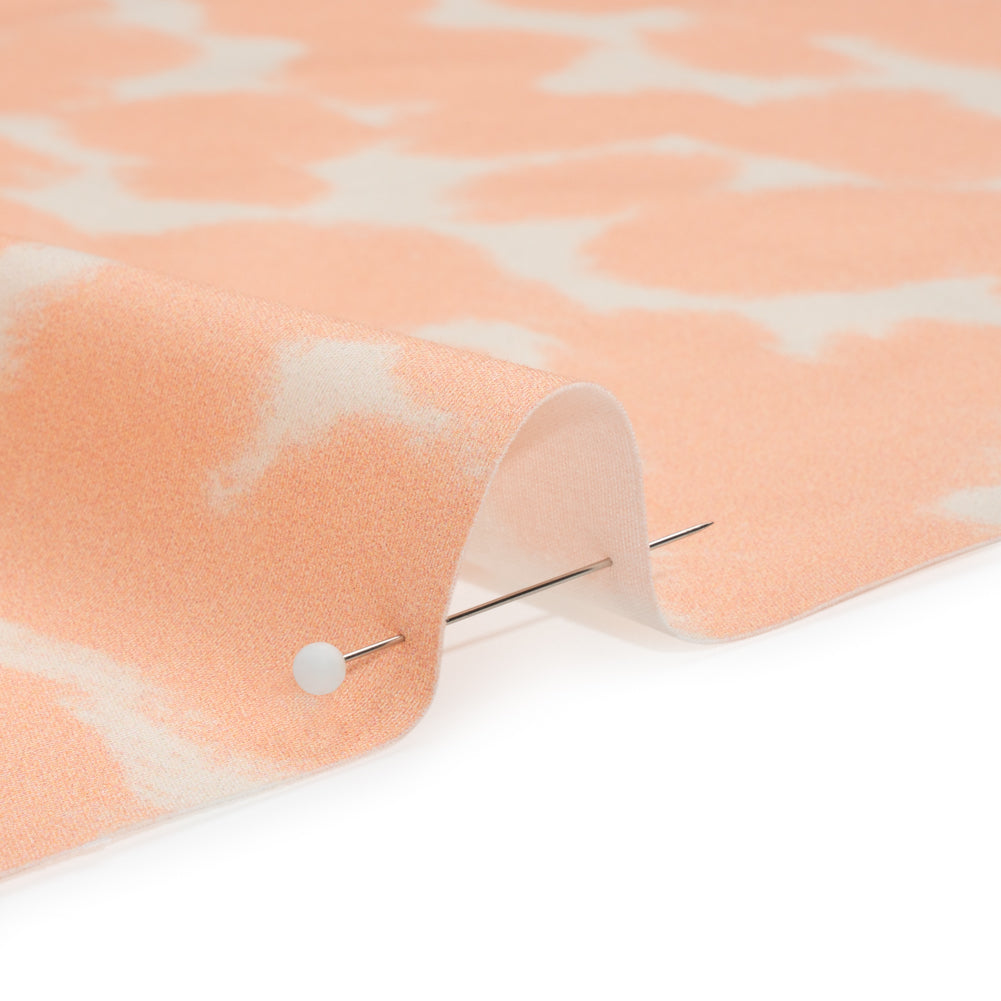 Mood Exclusive Peach Head in the Clouds Stretch Cotton Poplin Detail