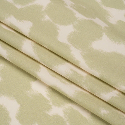 Mood Exclusive Sage Head in the Clouds Stretch Cotton Poplin Folded