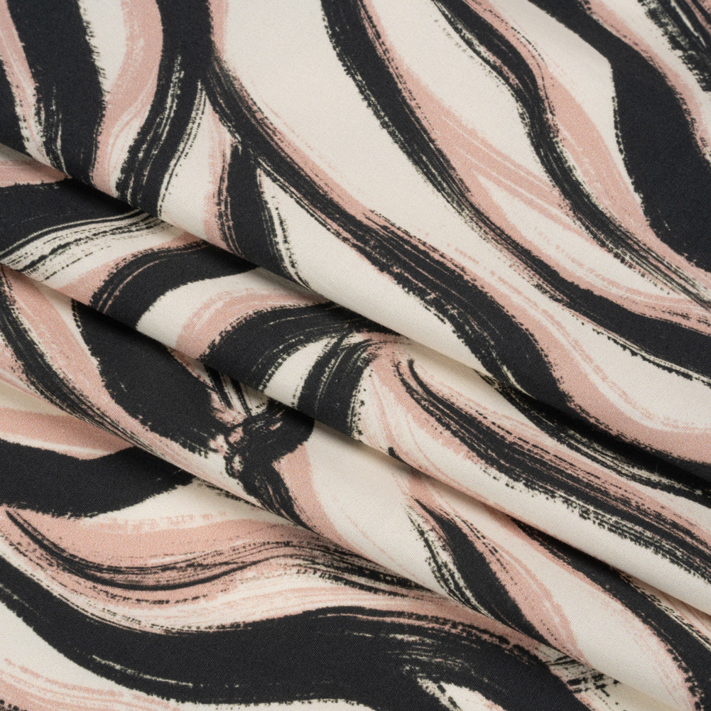 Mood Exclusive Rose Shifting Sands Stretch Cotton Poplin Folded