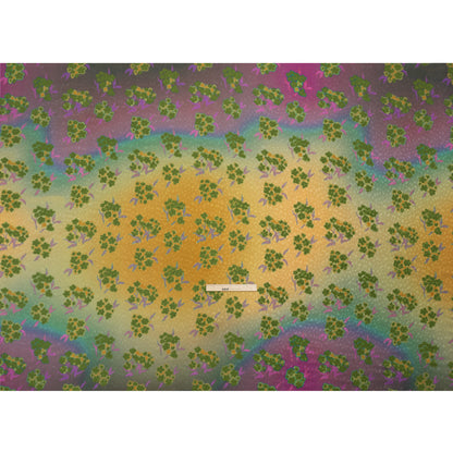 Mood Exclusive Green New Growth Sustainable Animal Spots Viscose Jacquard Drape