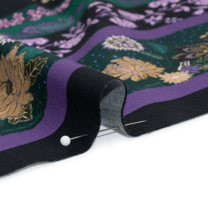 Mood Exclusive Midnight Planting Cotton Voile Panel Detail