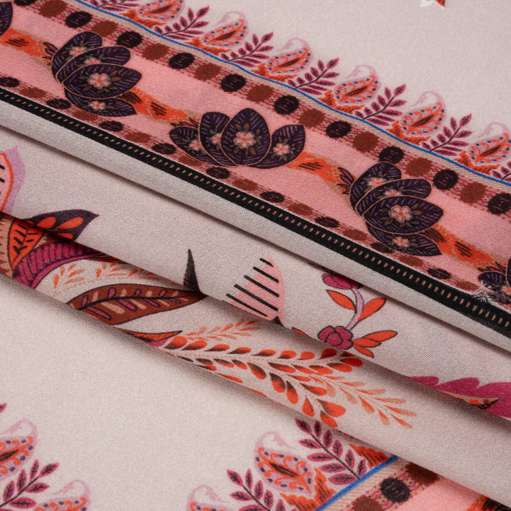 Mood Exclusive Berry Boughs Viscose Georgette Panel Full