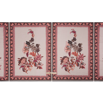 Mood Exclusive Berry Boughs Viscose Georgette Panel Drape