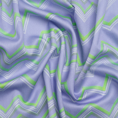 Mood Exclusive Periwinkle Pacific Peaks Cotton Voile