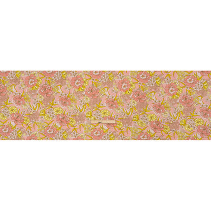 Mood Exclusive Pink Cherry Blossom Lessons Stretch Polyester Seersucker Full