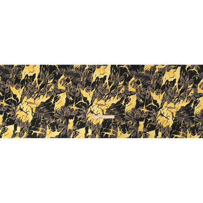 Linen and Rayon Woven Print - Black and Yellow Floral - Mood Exclusive Fossilized Memories Full