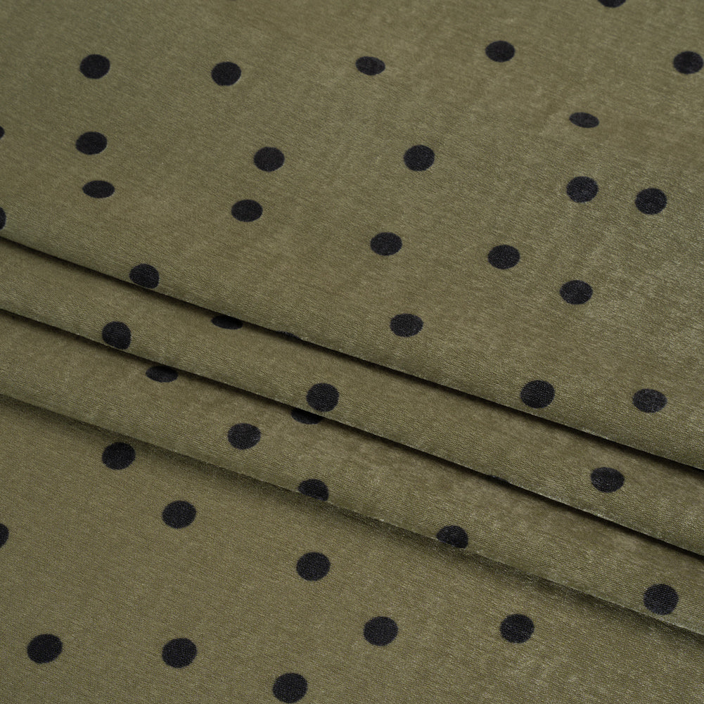 Mood Exclusive Darling Dots Polyester Crepe de Chine Folded