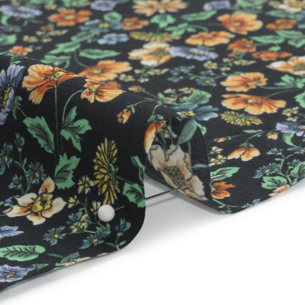 Mood Exclusive Picking Poppies Cotton Poplin Detail