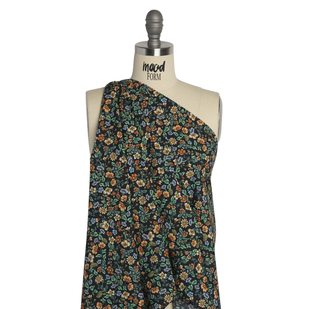 Mood Exclusive Picking Poppies Cotton Poplin Drape