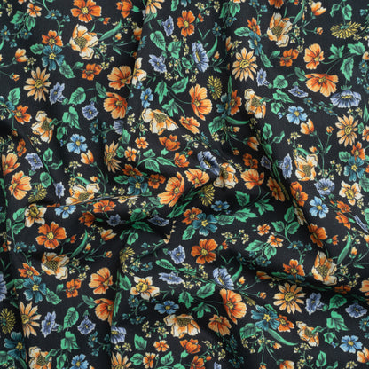 Mood Exclusive Picking Poppies Cotton Poplin