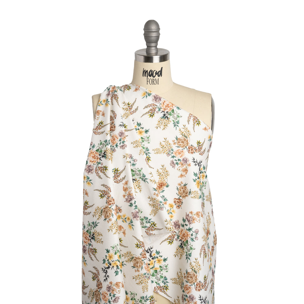 Mood Exclusive Bouquet Believer Stretch Cotton Ottoman Drape