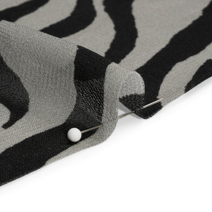 Mood Exclusive Black Nightfall in Namibia Viscose Georgette Folded