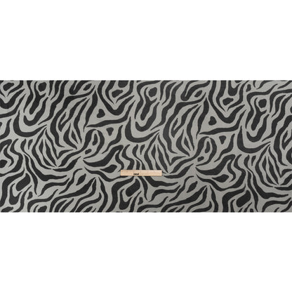 Mood Exclusive Black Nightfall in Namibia Viscose Georgette Drape
