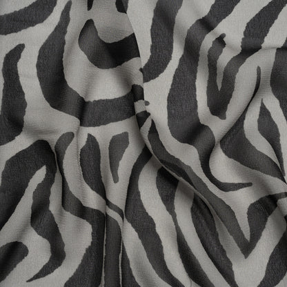 Mood Exclusive Black Nightfall in Namibia Viscose Georgette