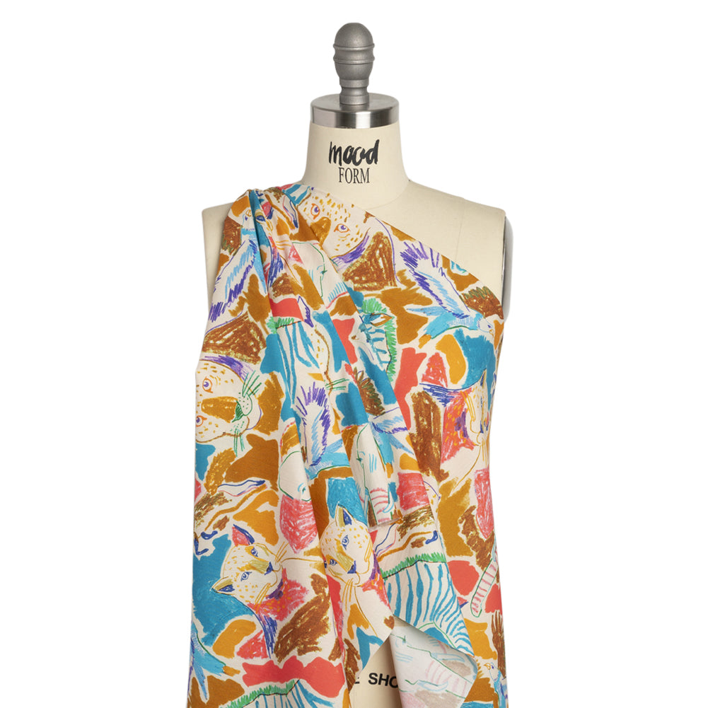 Mood Exclusive Jungle Draw Cotton Poplin Drape