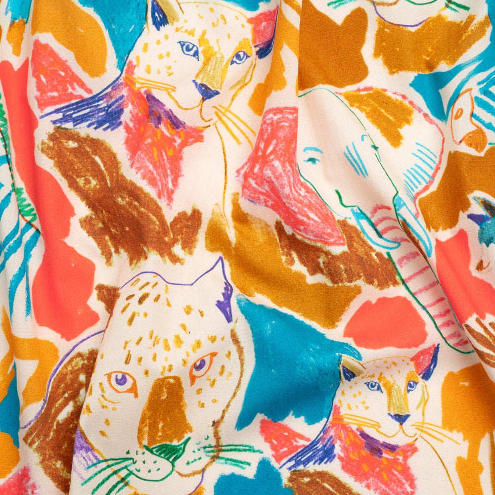 Mood Exclusive Jungle Draw Cotton Poplin