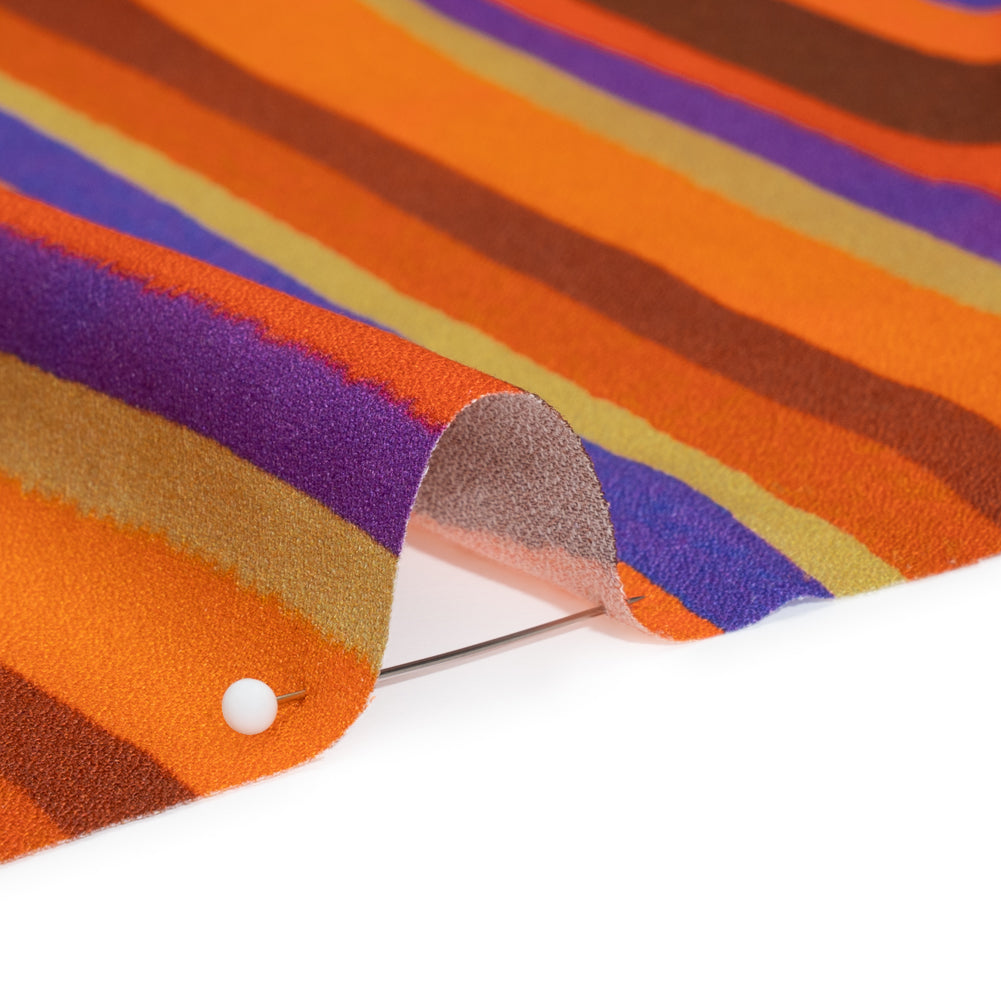 Mood Exclusive Sunrise Smoulder Viscose Crepe Folded