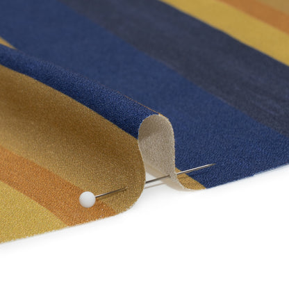 Mood Exclusive Salt Spray Stripes Viscose Crepe Folded