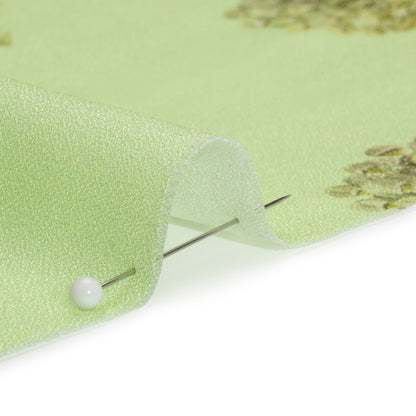 Mood Exclusive Mint Topiary Lane Viscose Crepe Folded