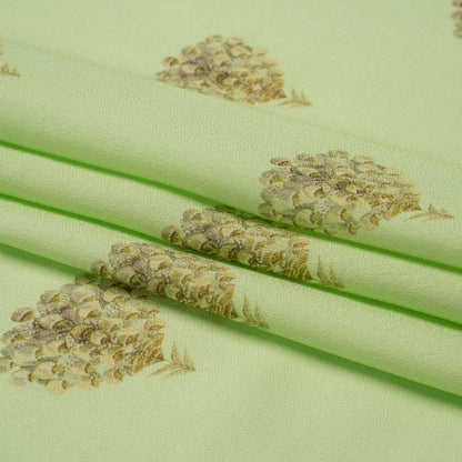 Mood Exclusive Mint Topiary Lane Viscose Crepe Full