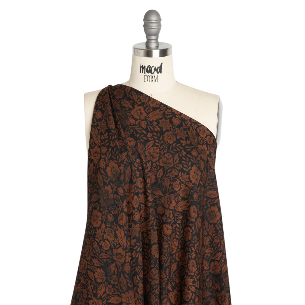 Mood Exclusive Austrian Autumn Viscose Crepe Detail