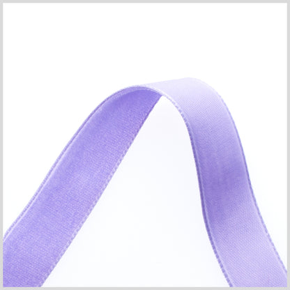 0.625" Voilet Nylon Velvet Ribbon Detail