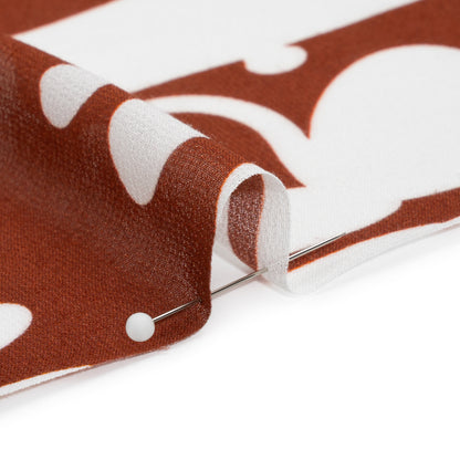 Mood Exclusive Rust Dreams and Doodles Viscose Georgette Folded