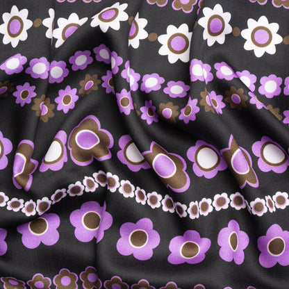 Mood Exclusive Purple Grow As We Go Rayon Challis