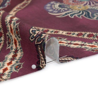 Mood Exclusive Purple Elegant Eloise Stretch Cotton Sateen Detail