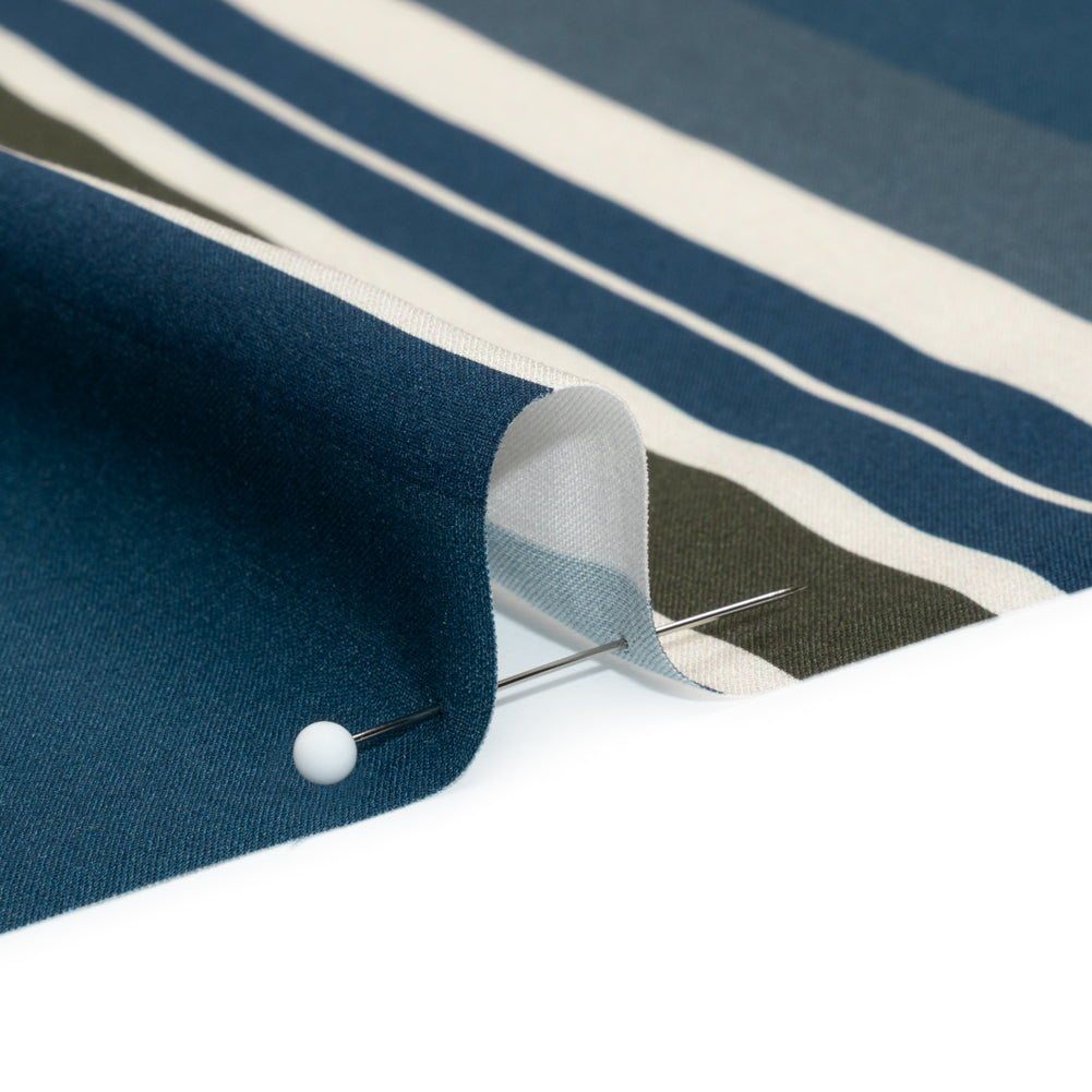 Mood Exclusive Navy Scan the Crowd Viscose Woven Folded